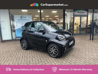 Smart ForTwo 60kW EQ Prime Exclusive 17kWh 2dr Auto [22kWCh]