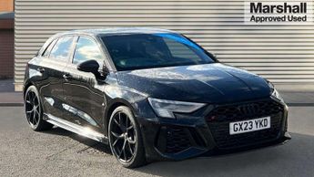 Audi RS3 RS 3 TFSI Quattro Carbon Black 5dr S Tronic