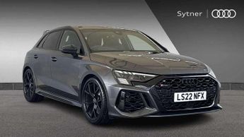 Audi RS3 RS 3 TFSI Quattro Carbon Black 5dr S Tronic