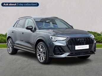 Audi Q3 35 TFSI Black Edition 5dr S Tronic [20" Alloy]
