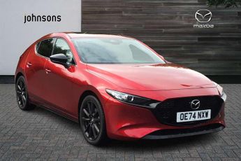Mazda 3 2.0 e-Skyactiv X MHEV [186] Homura 5dr Auto [Sun]