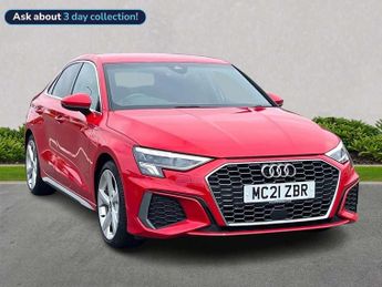 Audi A3 35 TFSI S Line 4dr