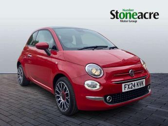 Fiat 500 1.0 Mild Hybrid Red 3dr