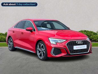 Audi A3 Saloon 35 TFSI S Line 4dr S Tronic