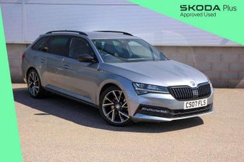 Skoda Superb Estate 2.0 TDI CR 190 Sport Line Plus 5dr DSG