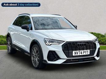 Audi Q3 35 TFSI Black Edition 5dr S Tronic [20" Alloy]