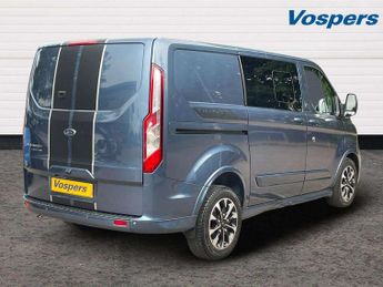 Ford Transit Custom 2.0 EcoBlue 170ps Low Roof D/Cab Sport Van Auto