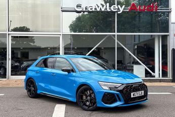 Audi RS3 RS 3 TFSI Quattro Carbon Black 5dr S Tronic