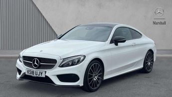 Mercedes-Benz C-Class Coupe C300 AMG Line Premium Plus 2dr 9G-Tronic