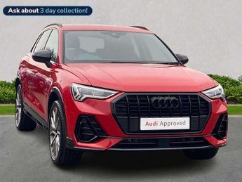 Audi Q3 35 TDI Black Edition 5dr S Tronic [20" Alloy]