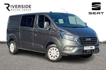 Ford Transit Custom 2.0 EcoBlue 185ps Low Roof D/Cab Limited Van Auto