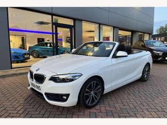 BMW 2 Series Convertible 218i Sport 2dr [Nav] Step Auto