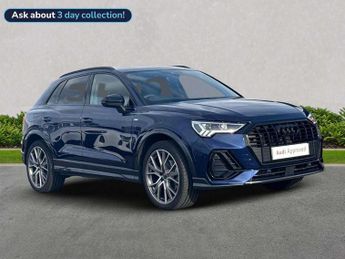 Audi Q3 35 TFSI Black Edition 5dr S Tronic [20" Alloy]