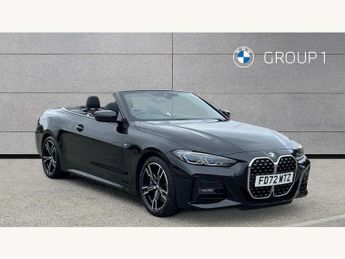 BMW 4 Series Convertible 430d MHT M Sport 2dr Step Auto