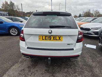 Skoda Octavia Estate 2.0 TDI CR vRS 5dr DSG [7 speed] [Black Pack]