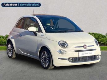 Fiat 500 1.0 Mild Hybrid Dolcevita [Part Leather] 3dr