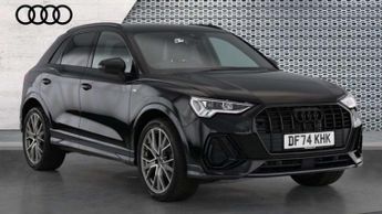 Audi Q3 35 TFSI Black Edition 5dr S Tronic [20" Alloy]