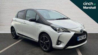 Toyota Yaris 1.5 Hybrid Red Bi-tone 5dr CVT
