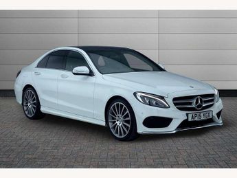 Mercedes-Benz C-Class C200 AMG Line Premium 4dr Auto