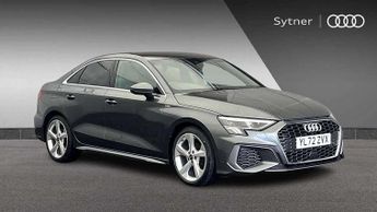 Audi A3 Saloon 35 TFSI S Line 4dr S Tronic [Tech Pack]