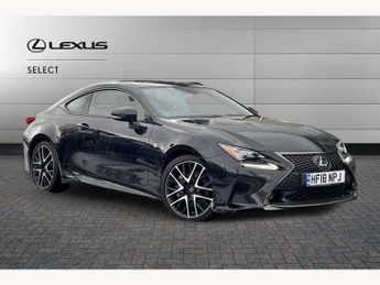 Lexus RC 300h 2.5 F-Sport Black Edition 2dr CVT