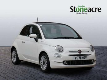 Fiat 500 1.0 Mild Hybrid Dolcevita [Part Leather] 3dr