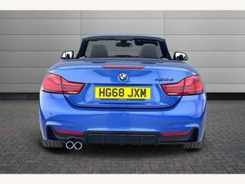 BMW 4 Series Convertible 420d [190] M Sport 2dr Auto [Professional Media]