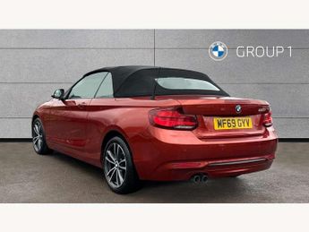 BMW 2 Series Convertible 220i Sport 2dr [Nav] Step Auto