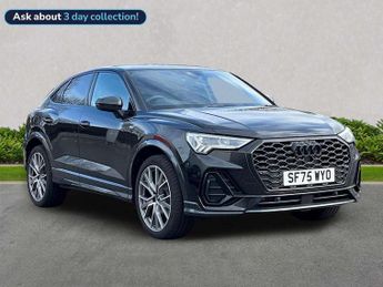 Audi Q3 35 TFSI Black Edition 5dr S Tronic [20" Alloy]