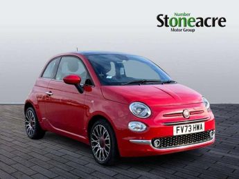 Fiat 500 1.0 Mild Hybrid Red 3dr