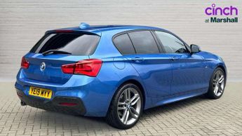 BMW 1 Series 118d M Sport 5dr [Nav/Servotronic] Step Auto