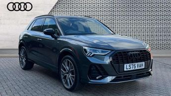 Audi Q3 35 TFSI Black Edition 5dr S Tronic [20" Alloy]