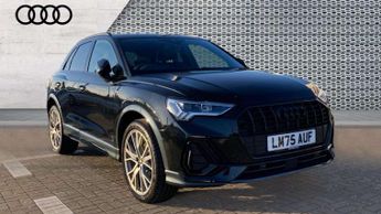Audi Q3 35 TFSI Black Edition 5dr S Tronic [20" Alloy]