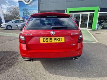 Skoda Octavia Estate 2.0 TDI CR vRS 5dr DSG [7 speed] [Black Pack]