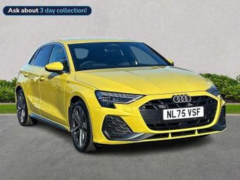 Audi A3 1.5 TFSI 150 S Line 5dr S Tronic