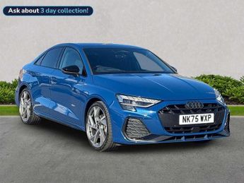 Audi A3 1.5 TFSI 150 Black Edition 4dr S Tronic