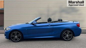 BMW 2 Series Convertible 220d M Sport 2dr [Nav] Step Auto