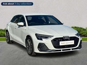 Audi A3 1.5 TFSI 150 S Line 5dr S Tronic