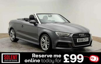 Audi A3 2.0 TDI S Line 2dr S Tronic [7 Speed]