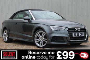 Audi A3 2.0 TDI S Line 2dr S Tronic [7 Speed]