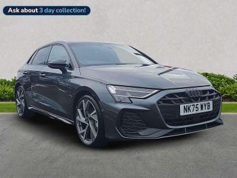 Audi A3 1.5 TFSI 150 Black Edition 5dr S Tronic