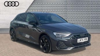 Audi A3 1.5 TFSI e 204 Black Edition 5dr S Tronic