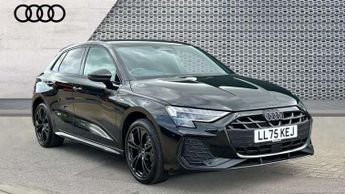 Audi A3 1.5 TFSI e 204 Black Edition 5dr S Tronic