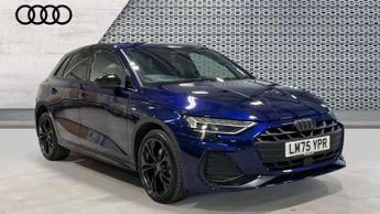 Audi A3 1.5 TFSI e 204 Black Edition 5dr S Tronic