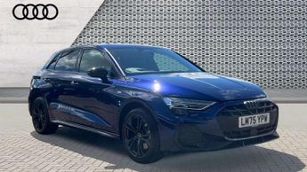 Audi A3 1.5 TFSI e 204 Black Edition 5dr S Tronic