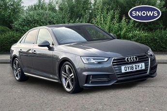 Audi A4 2.0T FSI S Line 4dr S Tronic [Leather/Alc]
