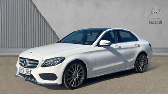 Mercedes-Benz C-Class C200 AMG Line Premium Plus 4dr 9G-Tronic
