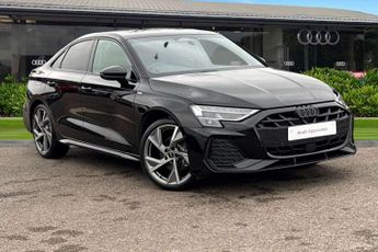 Audi A3 1.5 TFSI 150 Black Edition 4dr S Tronic