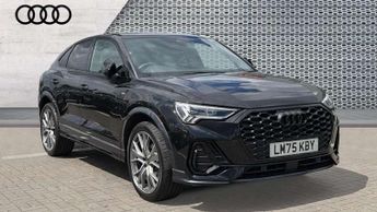 Audi Q3 35 TFSI Black Edition 5dr S Tronic [20" Alloy]