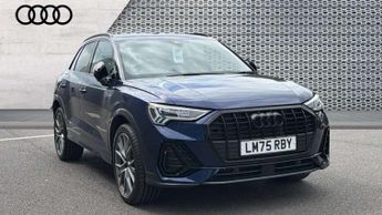 Audi Q3 35 TFSI Black Edition 5dr S Tronic [20" Alloy]